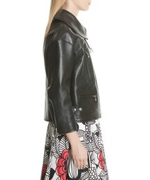 ジュンヤワタナベ ルイスレザーコラボ 縮絨ライダースジャケット JUNYA WATANABE（ジュンヤワタナベ）の「Junya Watanabe Leather