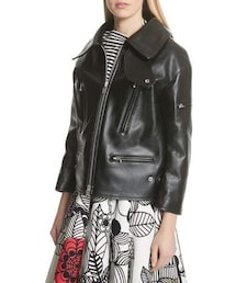 JUNYA WATANABE ボアライダースジャケット JUNYA WATANABE COMME des GARCONS MAN VANSON ボア レザー