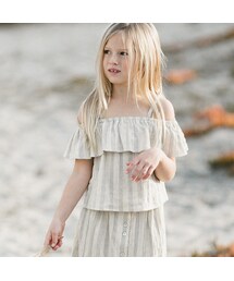 cache cache | Rylee＆cru  stripe off the shoulder top(シャツ/ブラウス)