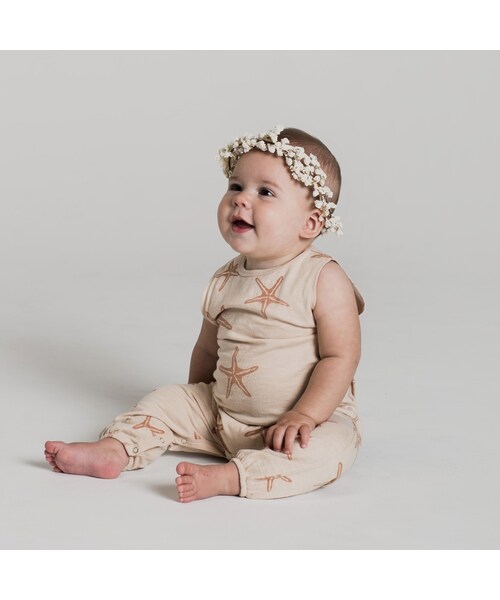 cache cache（カシュ カシュ）の「Rylee＆cru　starfish mills jumpsuit（ロンパース・キッズ・その他）」の2枚目の写真