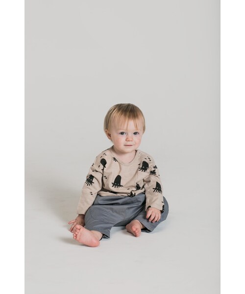 cache cache（カシュ カシュ）の「rylee&cru  octopus banded l/s tee（Tシャツ/カットソー・キッズ・その他）」の2枚目の写真
