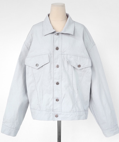 DHOLIC（ディーホリック）の「オーバーサイズコットンジャケット（その他アウター・レディース・ブラック/グレー/ピンク・FREE）」の2枚目の写真