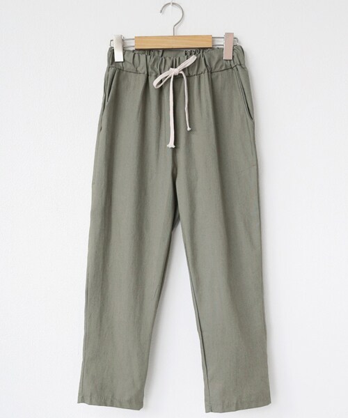 DHOLIC(ディーホリック)の「ドローストリングスリムパンツ(その他パンツ・レディース・ホワイト/ベージュ/ブルー/グリーン/グレー/ブラック/その他・FREE)」の5枚目の写真