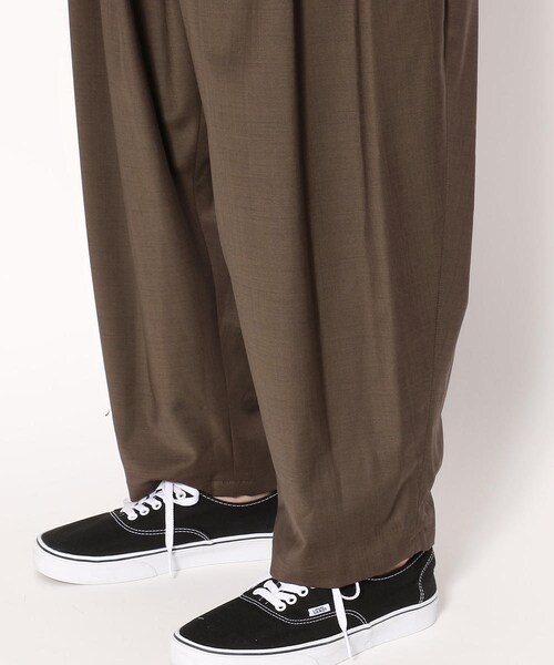 SASQUATCHfabrix.(サスクワァッチファブリックス)の「Sasquatchfabrix.サスクワァッチファブリックス/big silhouette taperrd pants(パンツ・メンズ・BLACK/BROWN・L)」の7枚目の写真