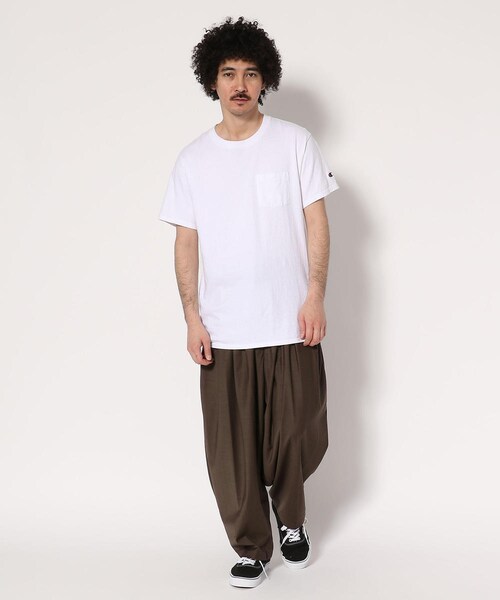 SASQUATCHfabrix.(サスクワァッチファブリックス)の「Sasquatchfabrix.サスクワァッチファブリックス/big silhouette taperrd pants(パンツ・メンズ・BLACK/BROWN・L)」の8枚目の写真