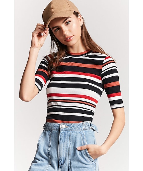 FOREVER 21(フォーエバー トゥエンティーワン)の「ハイウエストデニムショートパンツ(その他・レディース・INDIGO/BLACK・24/25/26/27/28/29/30/31/ONE SIZE/S/M/L/7/9)」の7枚目の写真