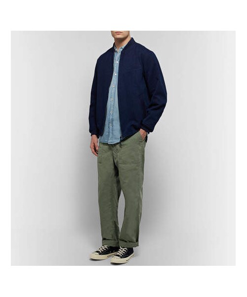 Engineered Garments（エンジニアードガーメンツ）の「Engineered Garments Cotton-Ripstop Trousers（その他パンツ・メンズ・Green・36/32/30/34）」の3枚目の写真