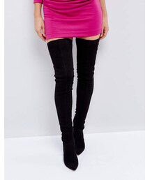 asos | ASOS KENDRA Point Over The Knee Boots(ブーツ)