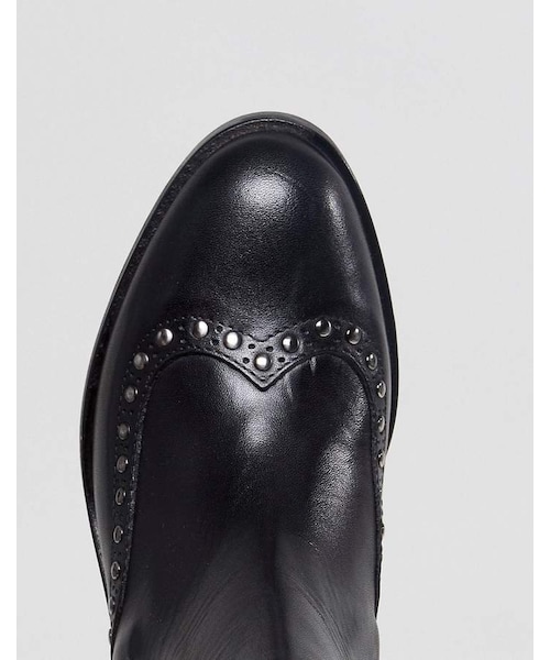 carvela studded ankle boots