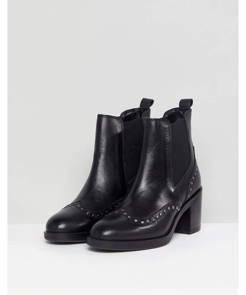 carvela studded ankle boots