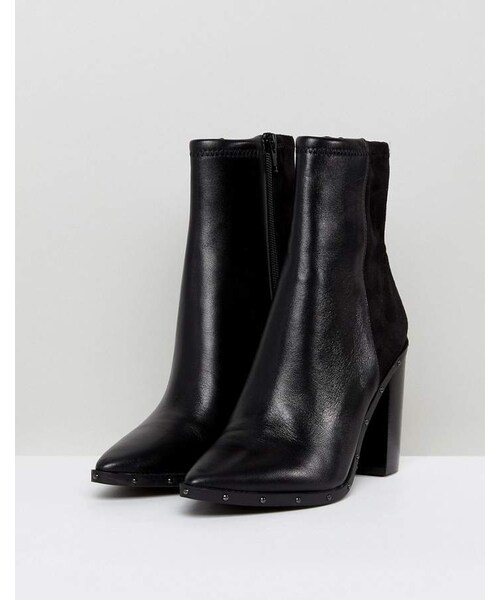 Aldo（アルド）の「ALDO Lovire Studded Point Ankle Boots（ブーツ）」 WEAR
