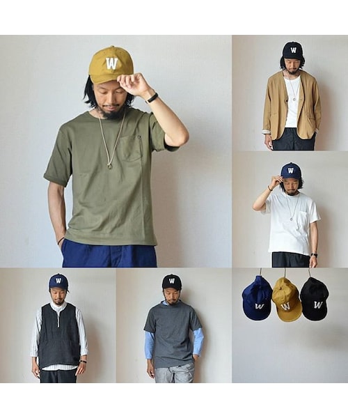 weac.（ウィークス）の「【名作キャップ、再び！】weac ウィーク "ウィーキャップ"  ブラック/ネイビー/キャメル（キャップ・メンズ・その他）」の2枚目の写真
