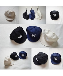 weac. | 【名作キャップ、再び!】weac ウィーク "ウィーキャップ" ブラック/ネイビー/キャメル(キャップ)