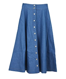 STYLEBLOCK | デニム前開きマキシカート(スカート)