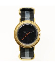 no brand | GENSO Second ミニマルウォッチ ブラックインデックス(アナログ腕時計)