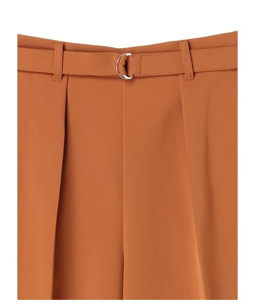 earth music&ecology（アースミュージックアンドエコロジー）の「・ベルト付きペグトップパンツ（パンツ・ブラック/ブラウン/ブルー・F）」の7枚目の写真