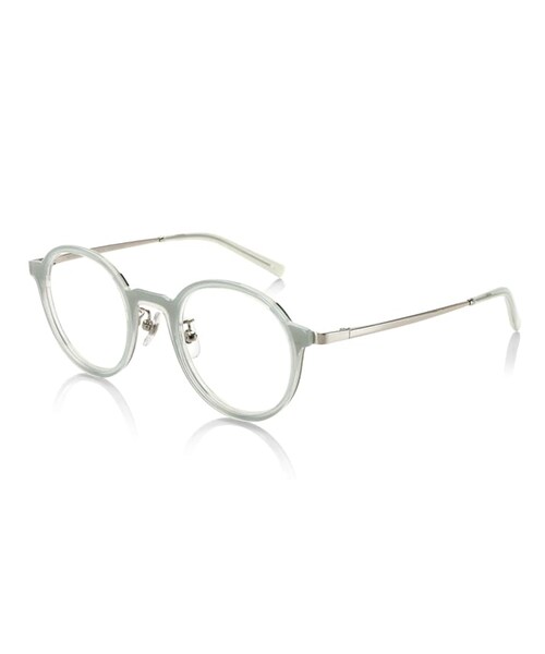 JINS（ジンズ）の「【Combination Airframe-High trend-】コンビネーションエアフレーム（メガネ・レディース・ブラウンデミ(186)/ペールシアン(241)・M 48□22-138○43）」の2枚目の写真