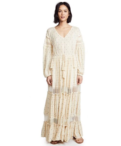 ☆Free People フリーピープル プリントマキシドレス☆ Free People マキシ ドレス&ワンピース- REVOLVE