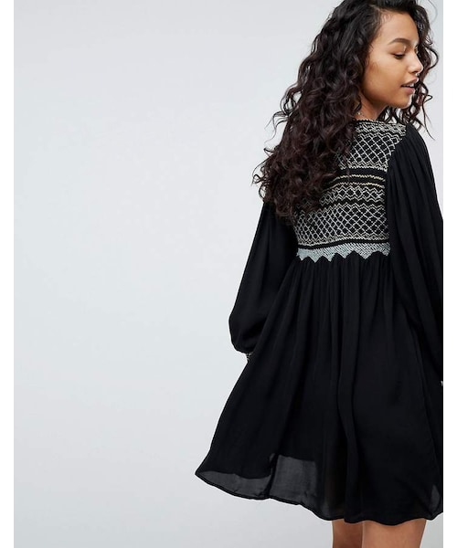 Late Night Picnic Smock Dress - WEAR