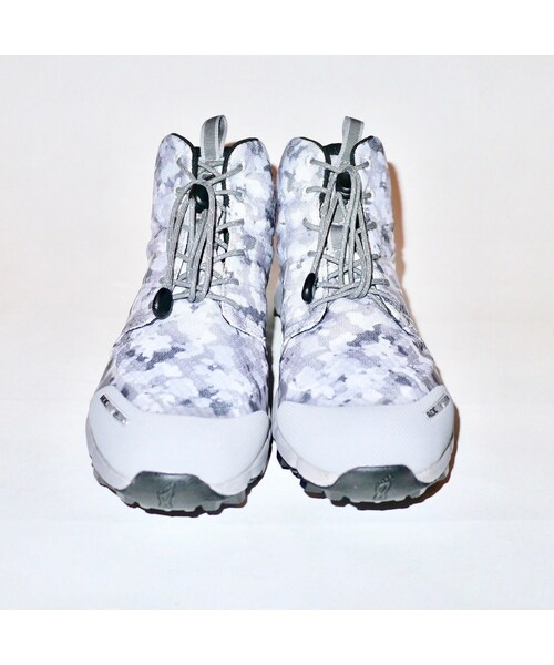 【タグ付き新品】foot the coacher × INOV 8 フットザコーチャー ROCLITE 286 GTX トレッキングシューズ スニーカーUK9.5(28.5cm) 迷彩① 未使用□定価2万8620円foot the coacherフットザ