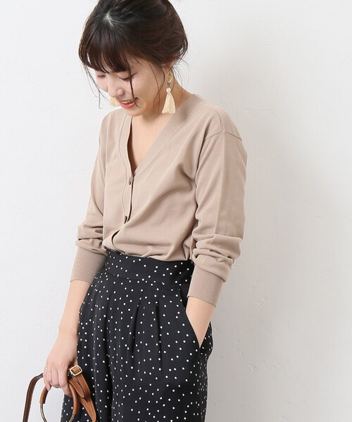 Spick &amp; Span - spick&amp;span ICE COTTON 2WAY カーディガン Spick & Span（スピックアンドスパン）の「ICE COTTON 2WAY