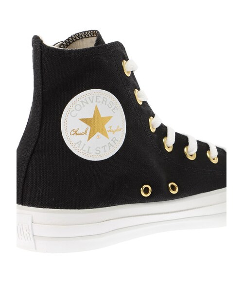 earth music&ecology(アースミュージックアンドエコロジー)の「CONVERSE×earth ALL STAR ハイカットスニーカー(シューズ・ホワイト/ライトグレー/ブラック・5cm/23cm/24cm)」の15枚目の写真