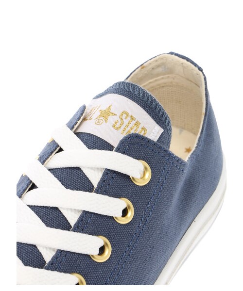 earth music&ecology(アースミュージックアンドエコロジー)の「CONVERSE×earth ALL STAR スニーカー(シューズ・アイボリー/ライトグレー/ネイビー・5cm/23cm/24cm)」の12枚目の写真