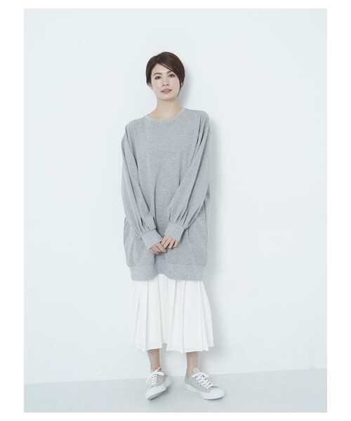 earth music&ecology(アースミュージックアンドエコロジー)の「CONVERSE×earth ALL STAR スニーカー(シューズ・アイボリー/ライトグレー/ネイビー・5cm/23cm/24cm)」の7枚目の写真