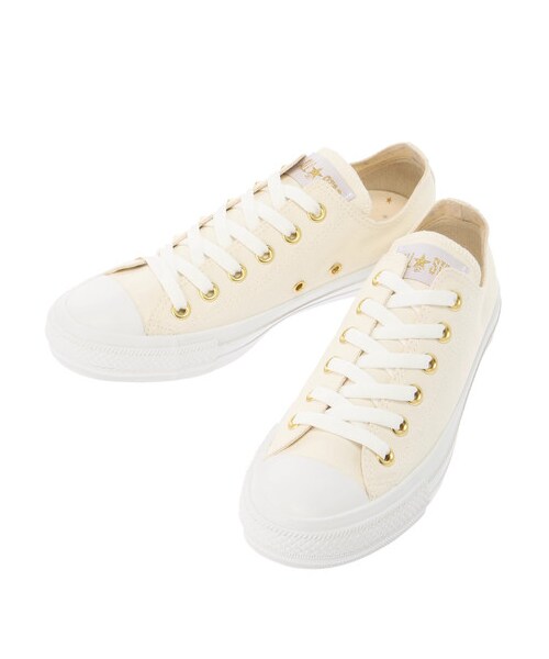 earth music&ecology(アースミュージックアンドエコロジー)の「CONVERSE×earth ALL STAR スニーカー(シューズ・アイボリー/ライトグレー/ネイビー・5cm/23cm/24cm)」の16枚目の写真