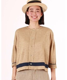 45R モンサンミッシェル超ガーゼCARDIGAN 45R（フォーティファイブアール）の「モンサンミッシェル超