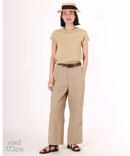 45R（フォーティファイブアール）の「リネン・ギマミックスツイード  