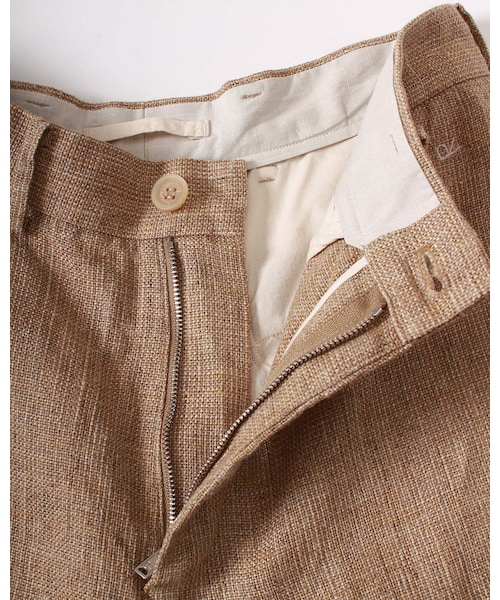 45R（フォーティファイブアール）の「リネン・ギマミックスツイード  