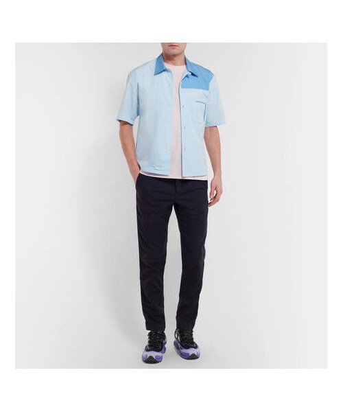 RAF SIMONS(ラフシモンズ)の「Raf Simons + Adidas Originals Ozweego Iii Canvas And Faux Leather Sneakers(スニーカー・メンズ・Purple・Uk10.5/Uk8.5/Uk10/Uk9/Uk9.5/Uk11/Uk12/Uk8/Uk7.5/Uk6/Uk7)」の2枚目の写真