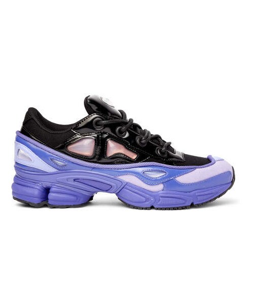 RAF SIMONS(ラフシモンズ)の「Raf Simons + Adidas Originals Ozweego Iii Canvas And Faux Leather Sneakers(スニーカー・メンズ・Purple・Uk10.5/Uk8.5/Uk10/Uk9/Uk9.5/Uk11/Uk12/Uk8/Uk7.5/Uk6/Uk7)」の4枚目の写真