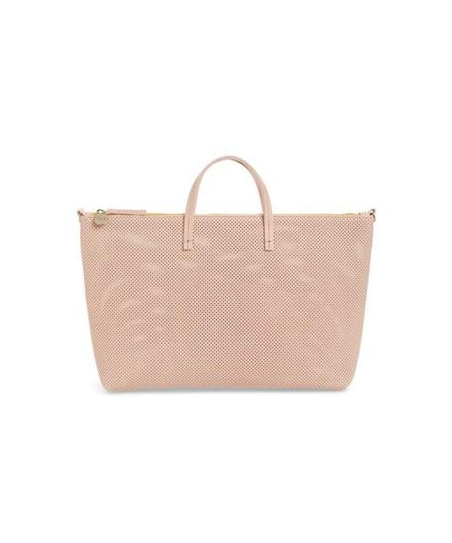 Clare Vivier,Clare V. Perforated Leather Tote - WEAR
