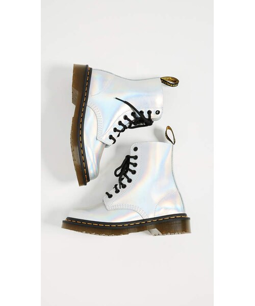 Dr. Martens（ドクターマーチン）の「Dr. Martens Pascal IM Boots（ブーツ・レディース・Silver・5/6/7/8/9/10/11）」の6枚目の写真