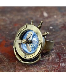 A STORY TOKYO | 空船の指時計 スカイシップリングウォッチ Mサイズ ブルー(リング)