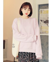 HOTPING | 6Colorsシンプルスウェットプルオーバー(スウェット)