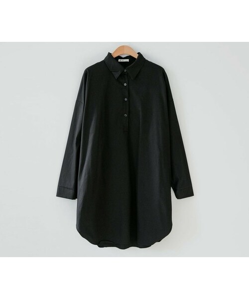 fd style（エフディ スタイル）の「[22XX]サイドスリットルーズシャツ（シャツ/ブラウス・レディース・ピンク/ホワイト/ブラック/その他・FREE(XS~M)）」の3枚目の写真