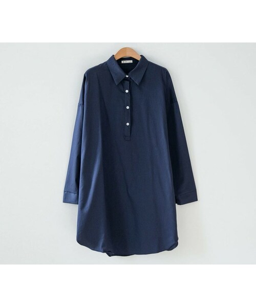 fd style（エフディ スタイル）の「[22XX]サイドスリットルーズシャツ（シャツ/ブラウス・レディース・ピンク/ホワイト/ブラック/その他・FREE(XS~M)）」の4枚目の写真