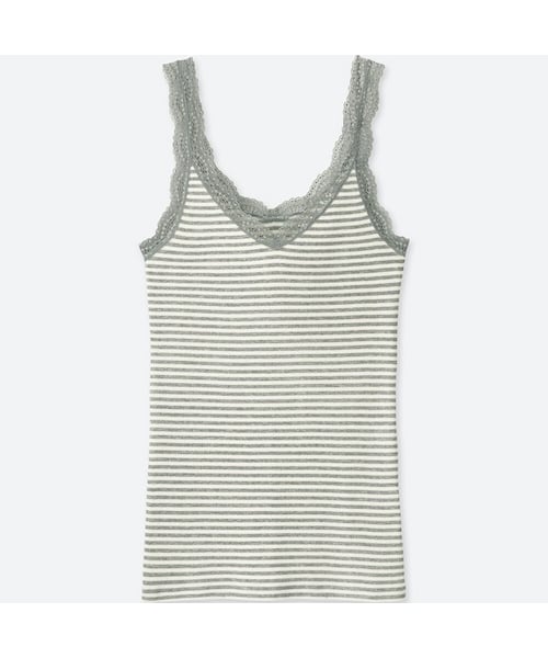 12点セット♡新品タグ付♡ UNIQLO 2WAYリブレースタンクトップ UNIQLO - ユニクロ 2WAYリブレースタンクトップ S 2枚組の通販