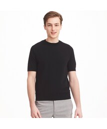 UNIQLO | ウォッシャブルクルーネックセーター（半袖）(ニット/セーター)