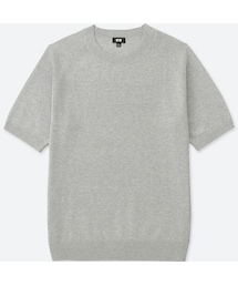 UNIQLO | ウォッシャブルクルーネックセーター（半袖）(ニット/セーター)