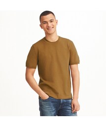 UNIQLO | ウォッシャブルクルーネックセーター（半袖）(ニット/セーター)