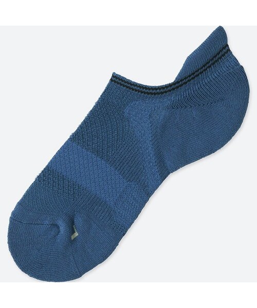 UNIQLO（ユニクロ）の「スポーツパイルショートソックス（ソックス/靴下・メンズ・RED 15/GRAY 03/BLUE 68/WHITE 00/OLIVE 57/BLACK 09・25-27/27-29）」の6枚目の写真