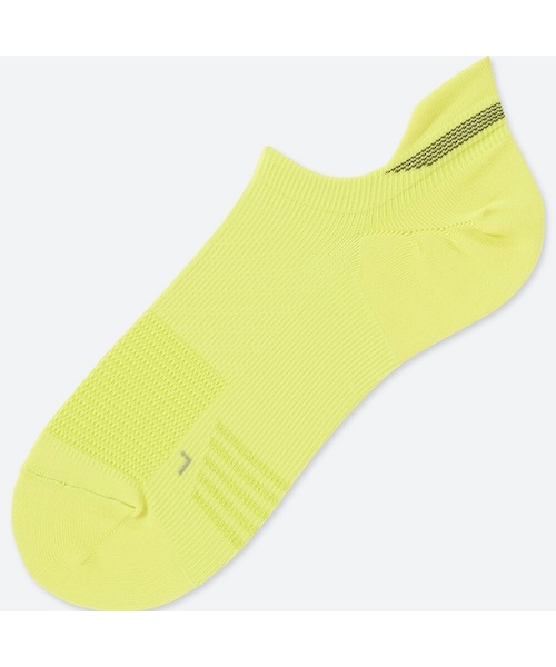 UNIQLO（ユニクロ）の「スポーツショートソックス（ソックス/靴下・メンズ・BLACK 09/GREEN 55/WHITE 00/GREEN 52/NAVY 69/ORANGE 24/GRAY 07・27-29/25-27）」の5枚目の写真