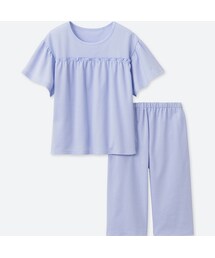 UNIQLO | GIRLS ドライルームセット（半袖）(ルームウェア/パジャマ)
