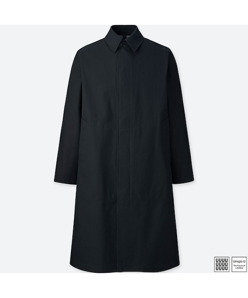 UNIQLO（ユニクロ）の「ブロックテックコート（その他アウター・メンズ・BLACK 09/BEIGE 32/BROWN 34・XXL/XL/M/S/L）」の2枚目の写真