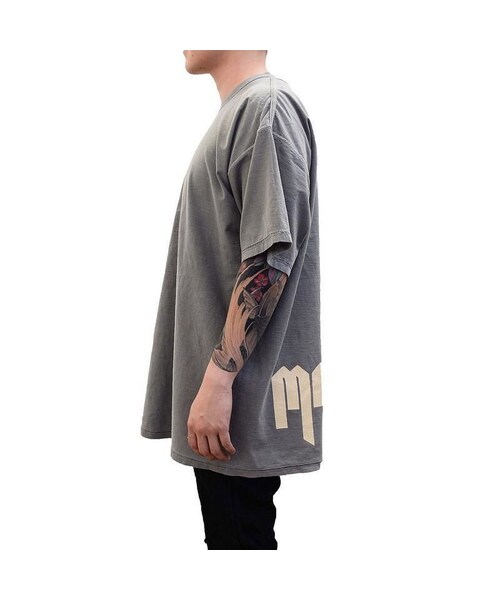 M mintcrew inside out rock tee black ミントクルー champion tシャツ 黒