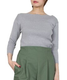 STYLEBLOCK | スカラップリブニットトップス(Tシャツ/カットソー)